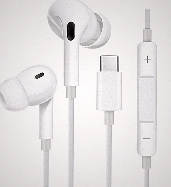 Type-C Kopfhörer In-Ear Headset mit Mikro für Samsung iPhone iPad Xiaomi Google