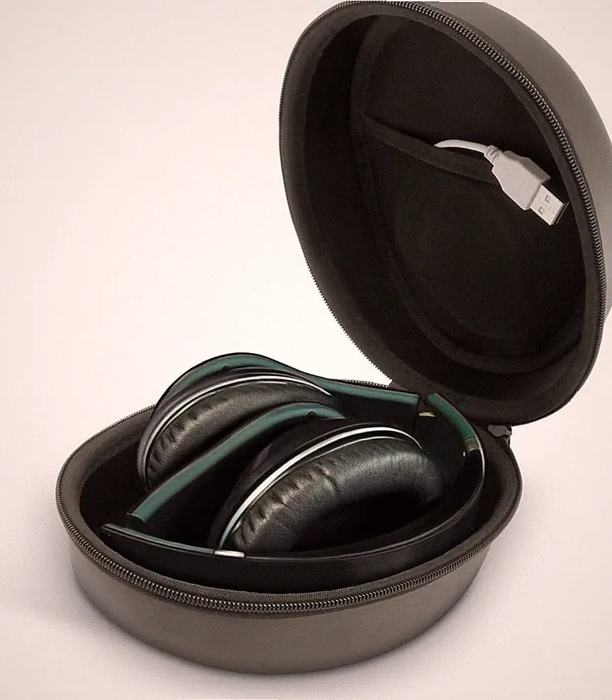 U5415 Eva-Reißverschluss mit Hartschalenkoffer für Faltbare Over-Ear-Kopfhörer
