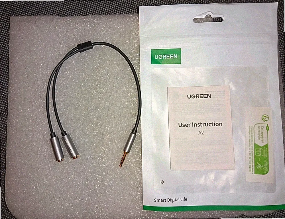 UGREEN 3,5mm AUX Audio-Splitter-Kabel