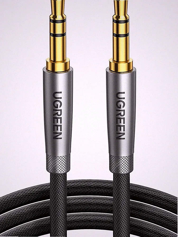 UGREEN 3,5mm Klinke Aux Kabel Stereo Audio 2m für Autoradio, Kopfhörer, PC