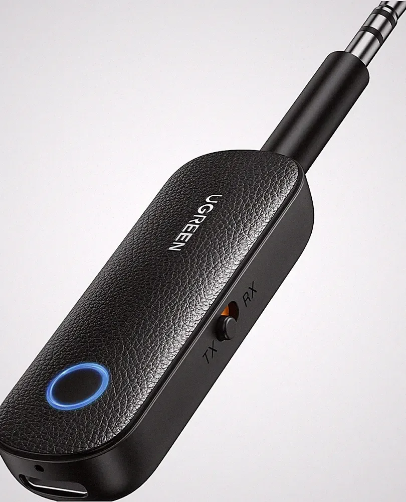 UGREEN Bluetooth Sender Empfänger 3,5 mm Transmitter AUX Audio Adapter für
