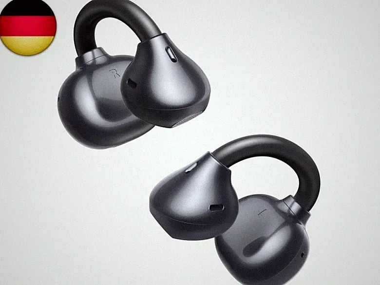 UGREEN ClipBuds Open-Ear Kopfhörer mit 4 Mikrofonen ENC Geräuschunterdrückung, 3