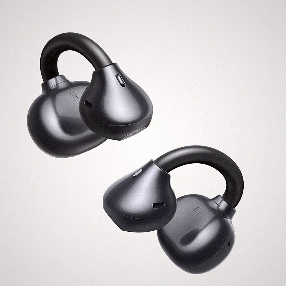 UGREEN ClipBuds Open-Ear Kopfhörer mit 4 Mikrofonen ENC Schwarz