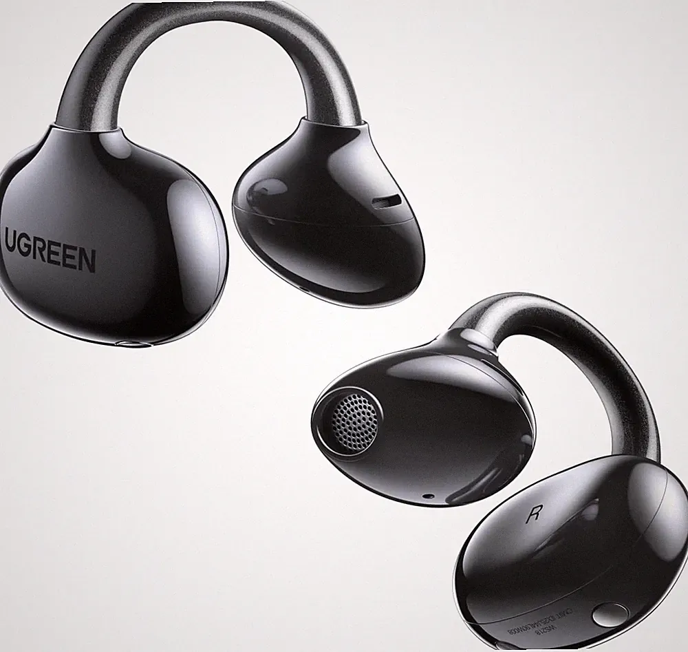 UGREEN ClipBuds Pro Open Ear Kopfhörer mit Adaptive ANC, Bluetooth Kopfhörer mit