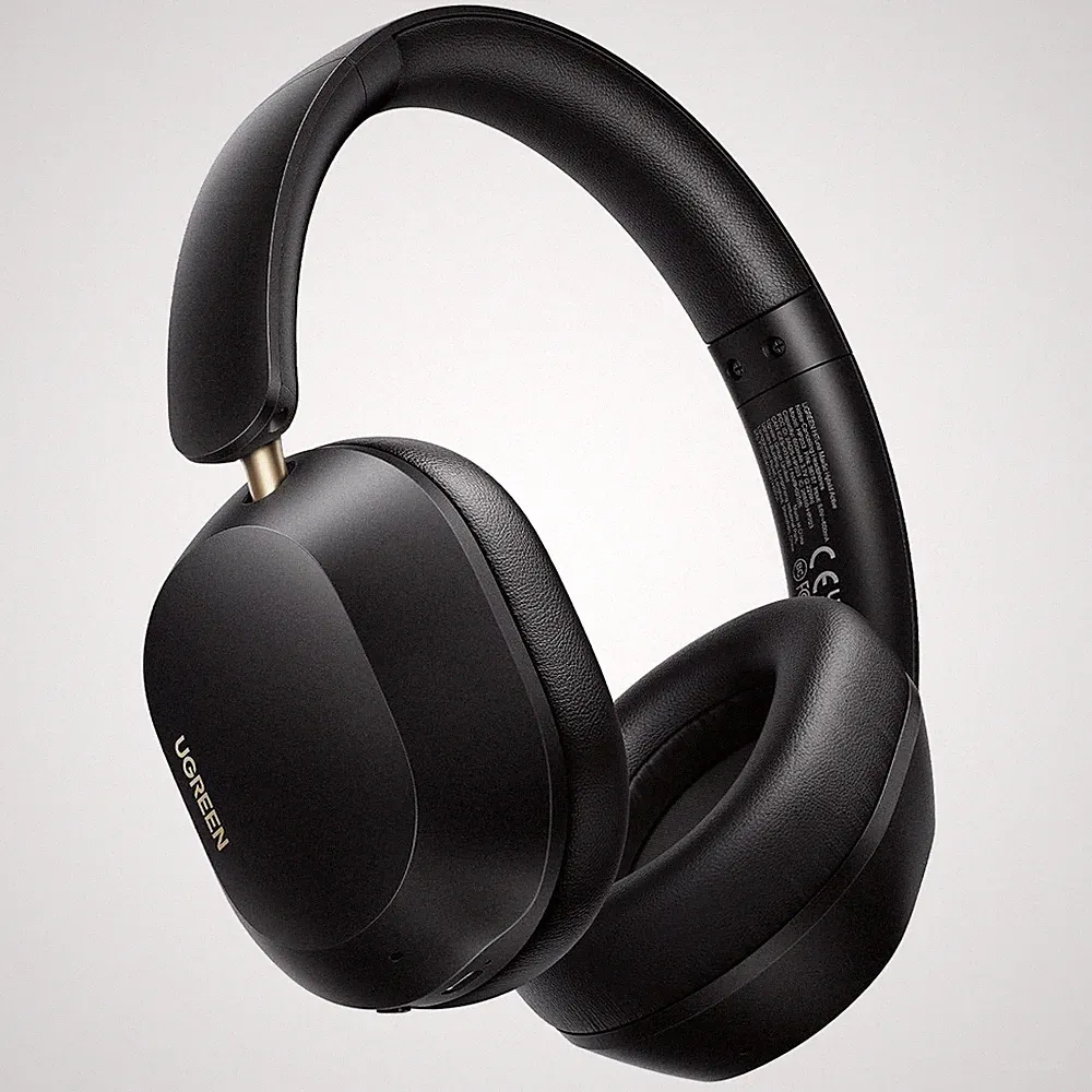 UGREEN HiTune Max5c Bluetooth Kopfhörer Over Ear ANC LDAC 75h Akku schwarz