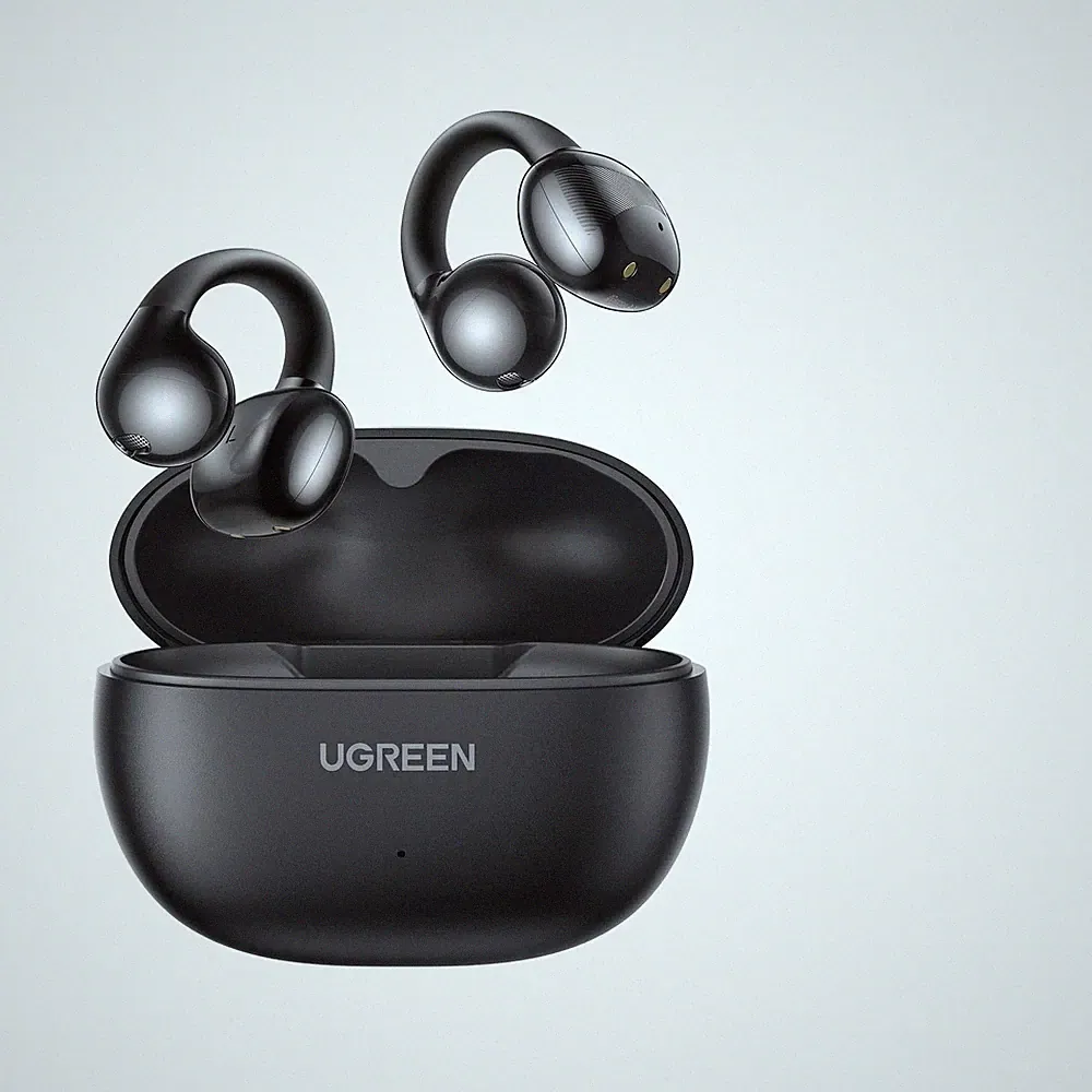UGREEN HiTune S3 Bluetooth 5.4 Kopfhörer, Open-Ear-Clip Kabellose Schwarz