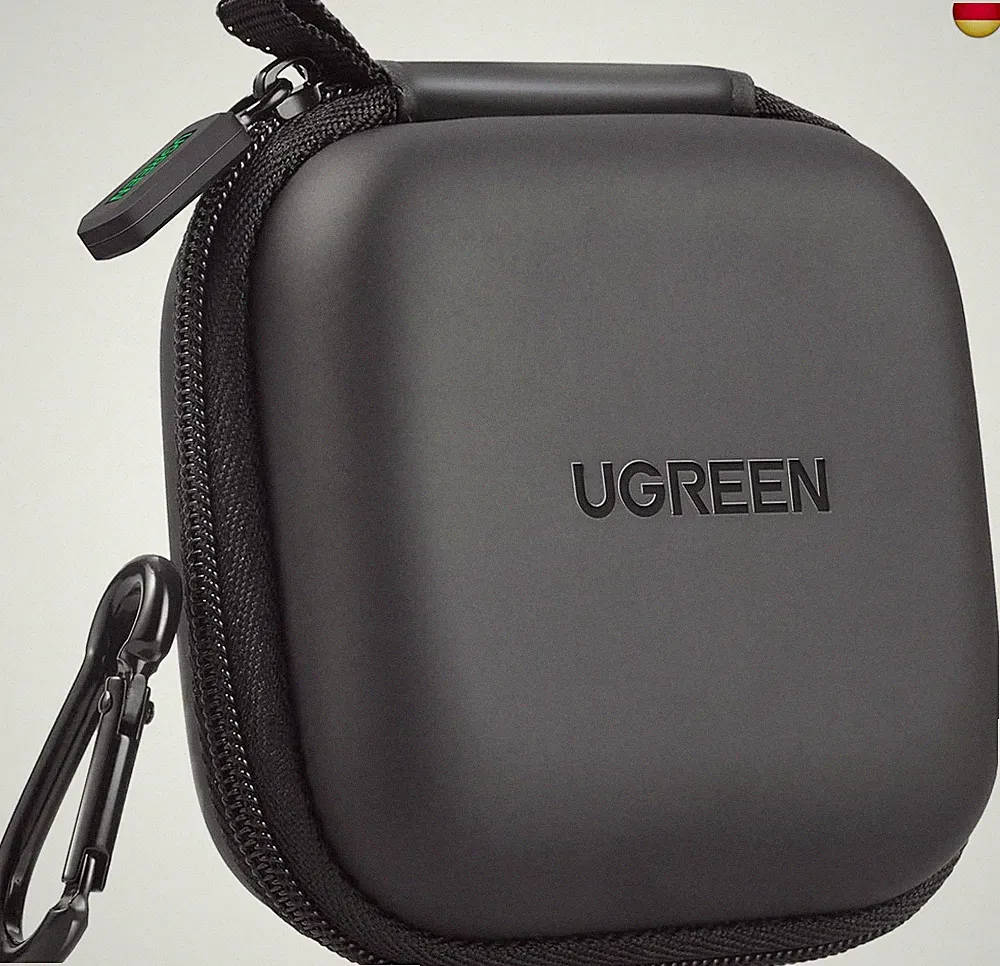 UGREEN Kopfhörer Tasche Case für in Ear Ohrhörer Hülle Schutzhülle stoßfeste Sch