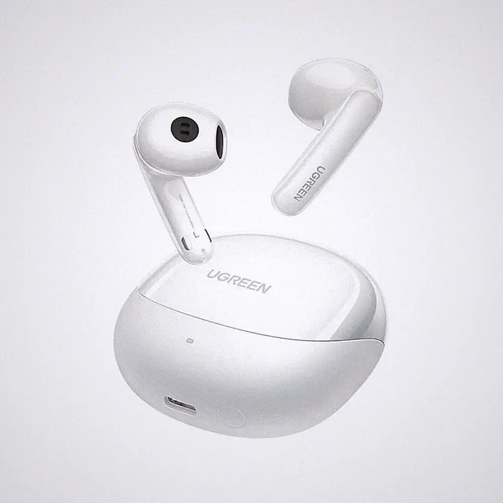 Ugreen Lightbuds Pro WS215 In Ear Kopfhoerer Bluetooth Headset Weiss Kabellos