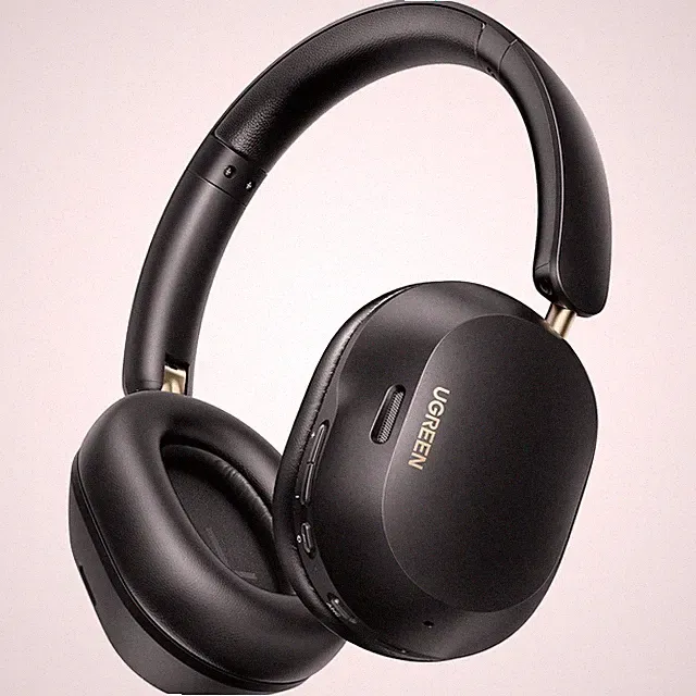UGREEN Max5c Hybrid Active Noise Cancelling Faltbare Kopfhörer, Bluetooth 5.4