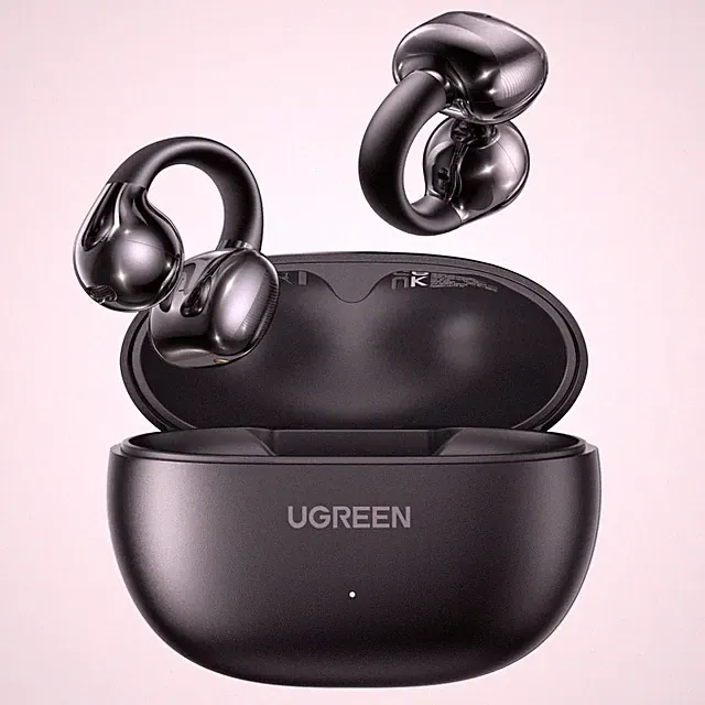 UGREEN Noise Cancelling wasserdichte offene Ohrhörer Multipoint Bluetooth bequem