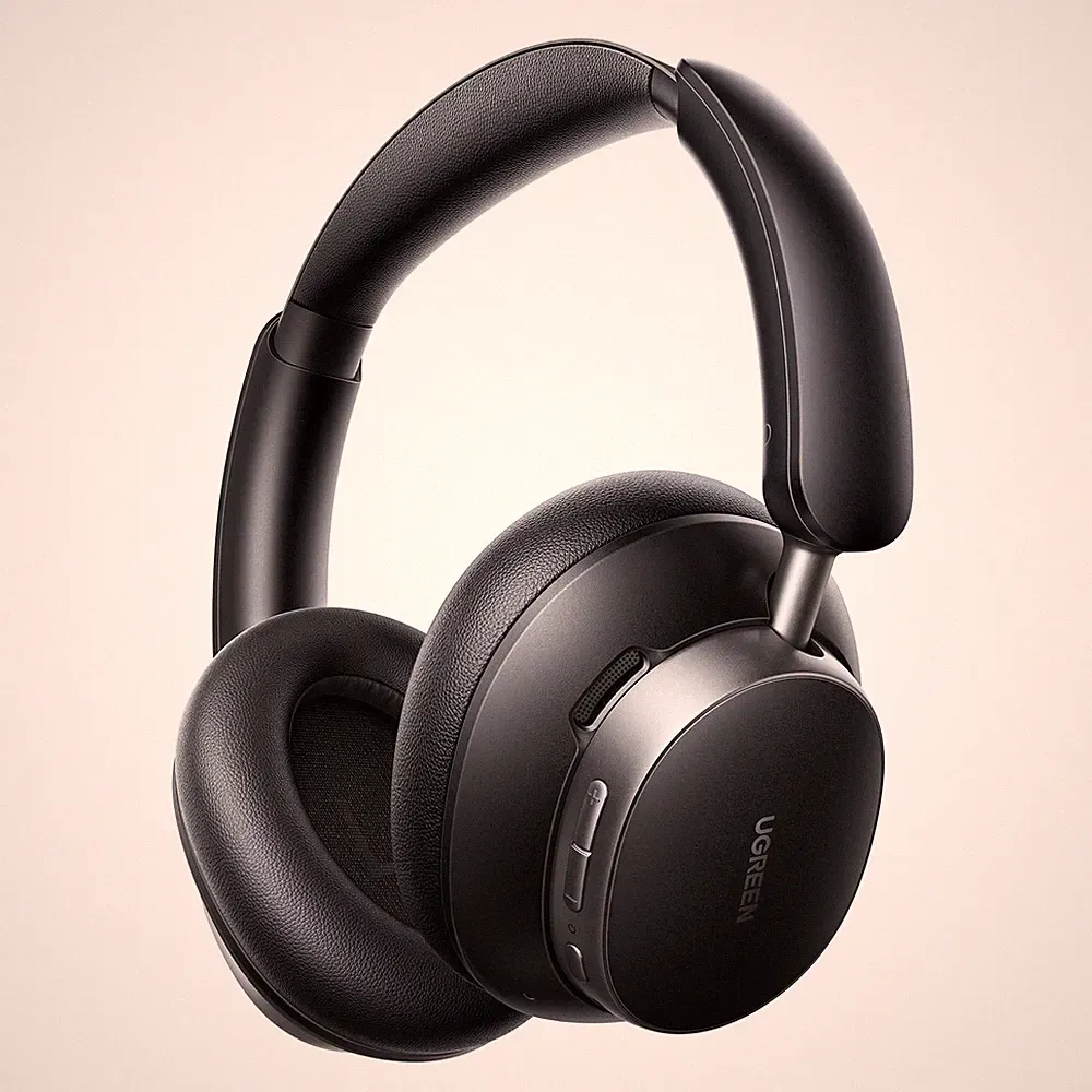 UGREEN Studio Pro kopfhörer Kabellos Bluetooth Over Ear mit Hybrid Schwarz