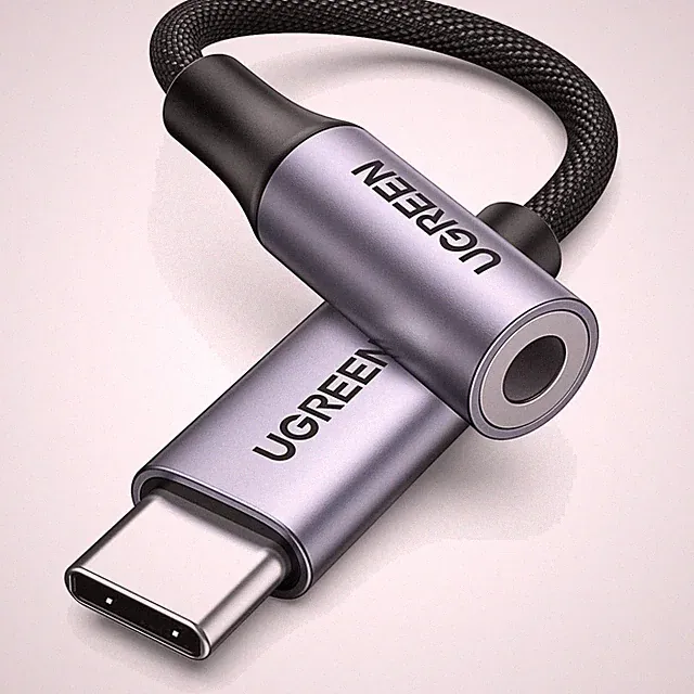 UGREEN USB C auf 3.5mm Klinkenadapter - Kompatibel mit iPad, Xiaomi, und mehr