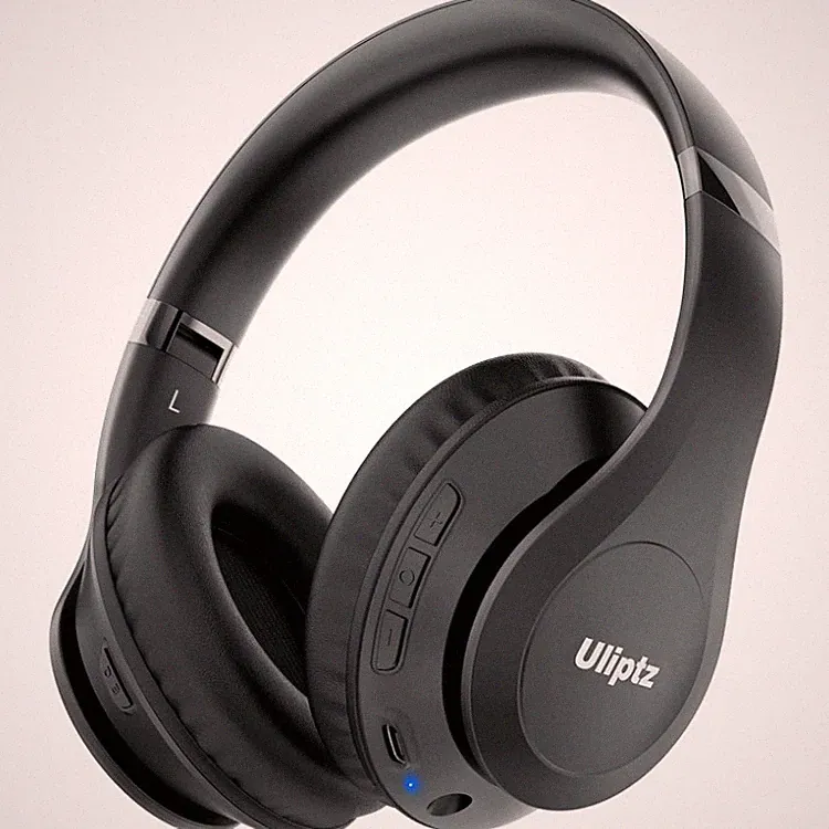Uliptz Bluetooth Kopfhörer Over Ear, Bluetooth 6.0, 65 Stunden Spielzeit