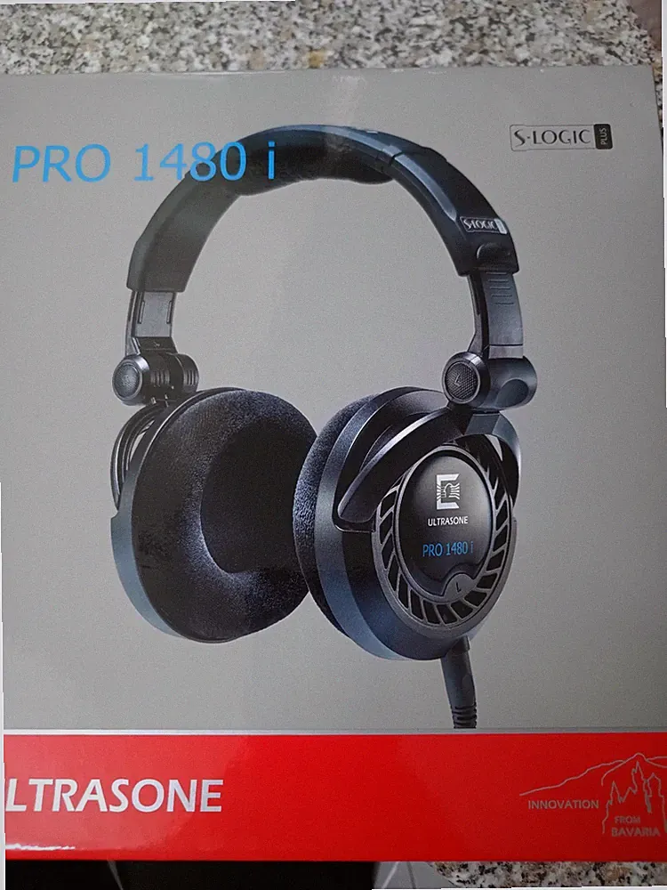 Ultrasone Pro 1480 I Referenz und Studio-Kopfhörer Schwarz