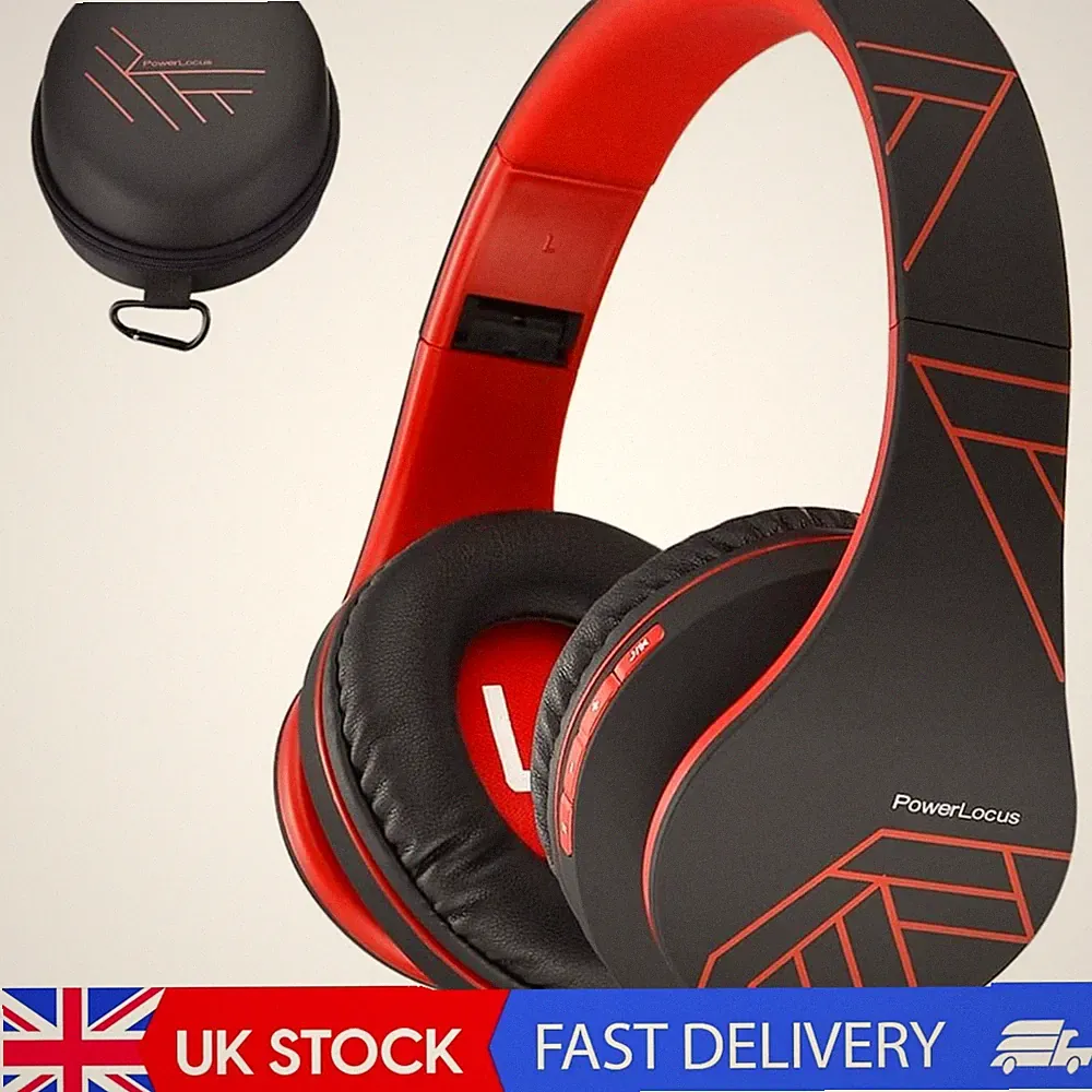 Unisex Bluetooth Over-Ear Kopfhörer mit langer Akkulaufzeit und Geräuschisolierung