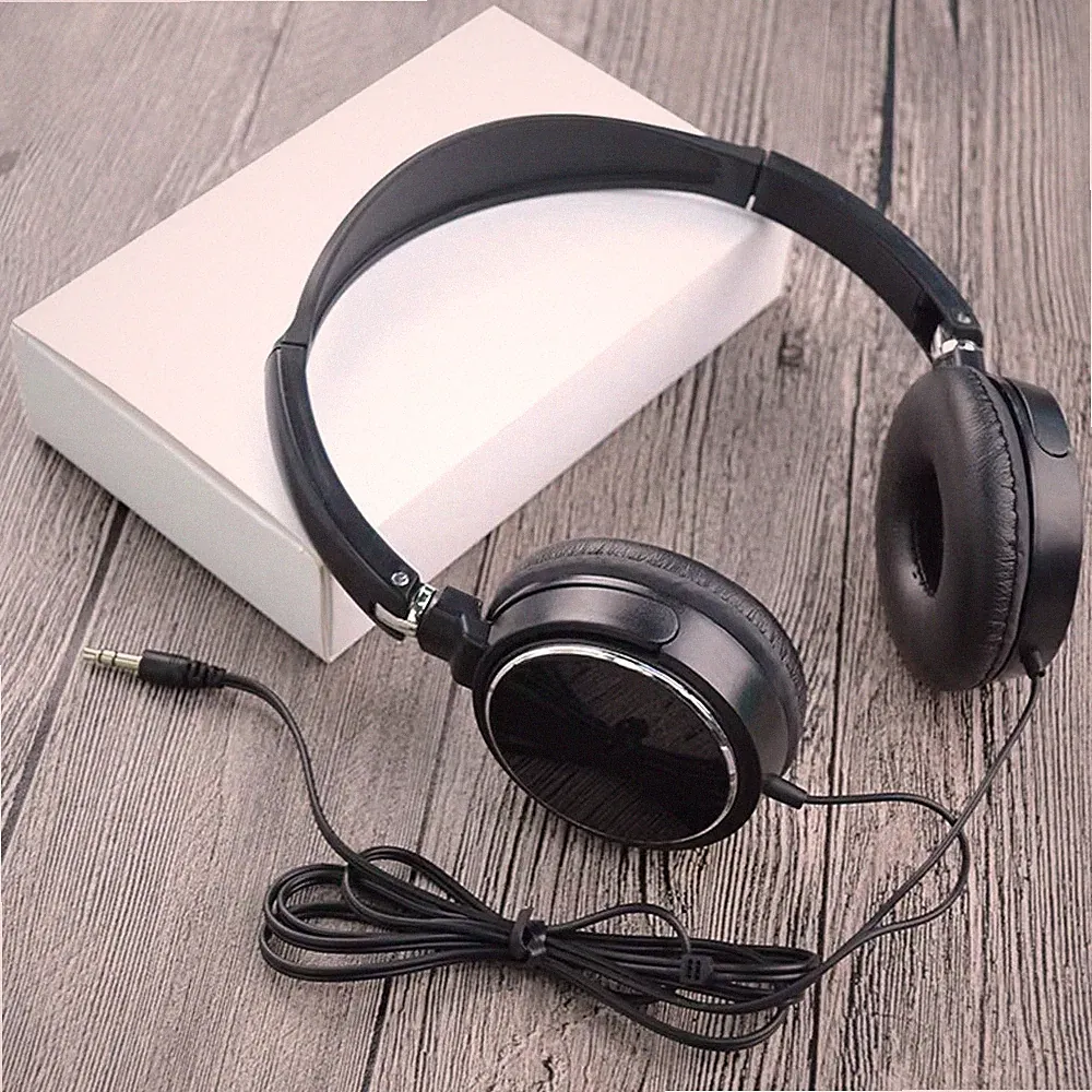 Universal 3,5 mm Kabelgebundene Kopfhörer - Faltbares Stereo Gaming & Musik Sport Headset