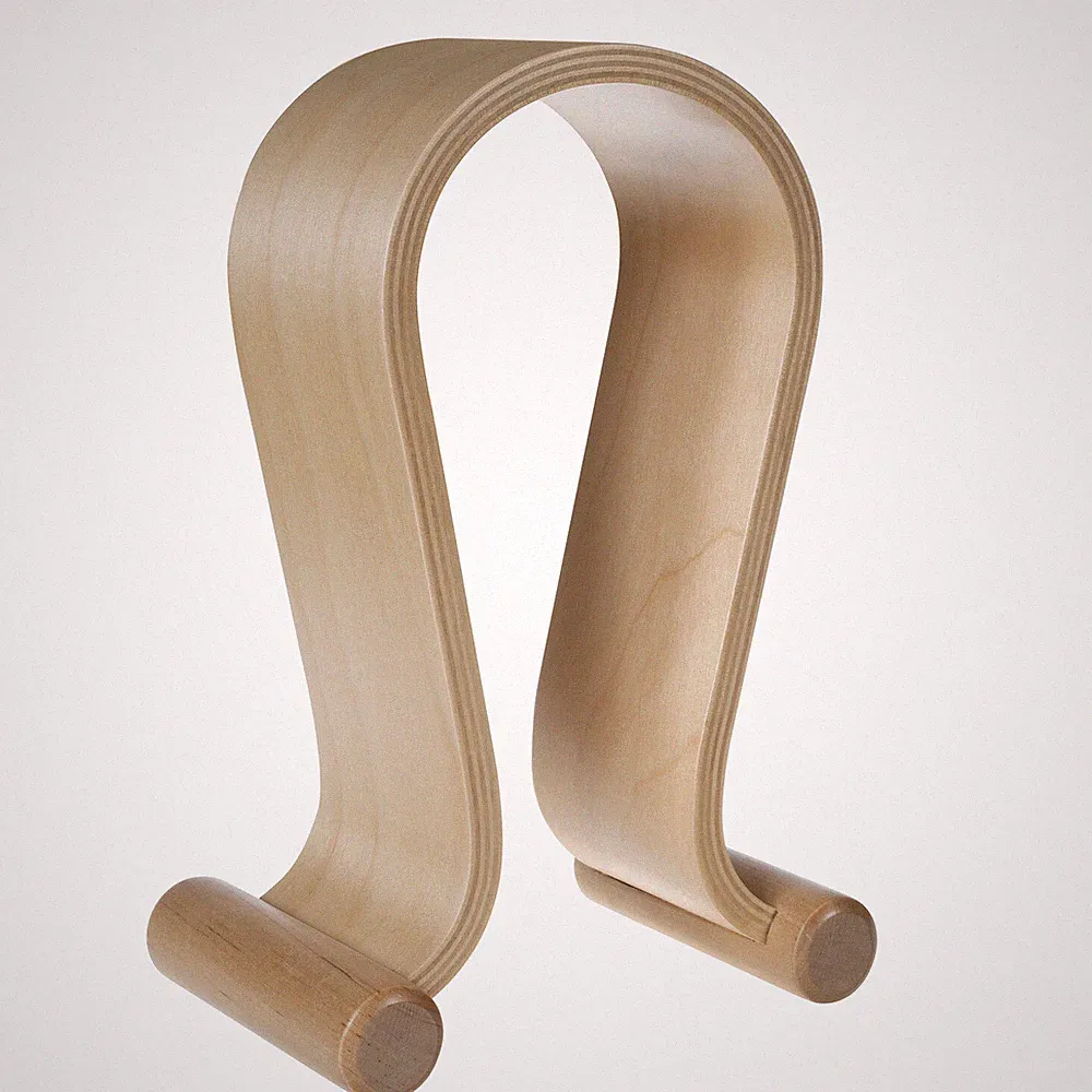 Universal Kopfhörerständer Kopfhörerhalter Kopfhörer Holzständer Halter Holz
