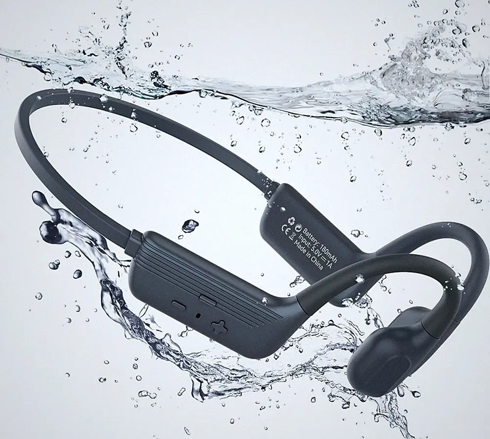 Unterwasser Knochenschall Kopfhörer zum Schwimmen Laufen mit 8GB MP3-Player