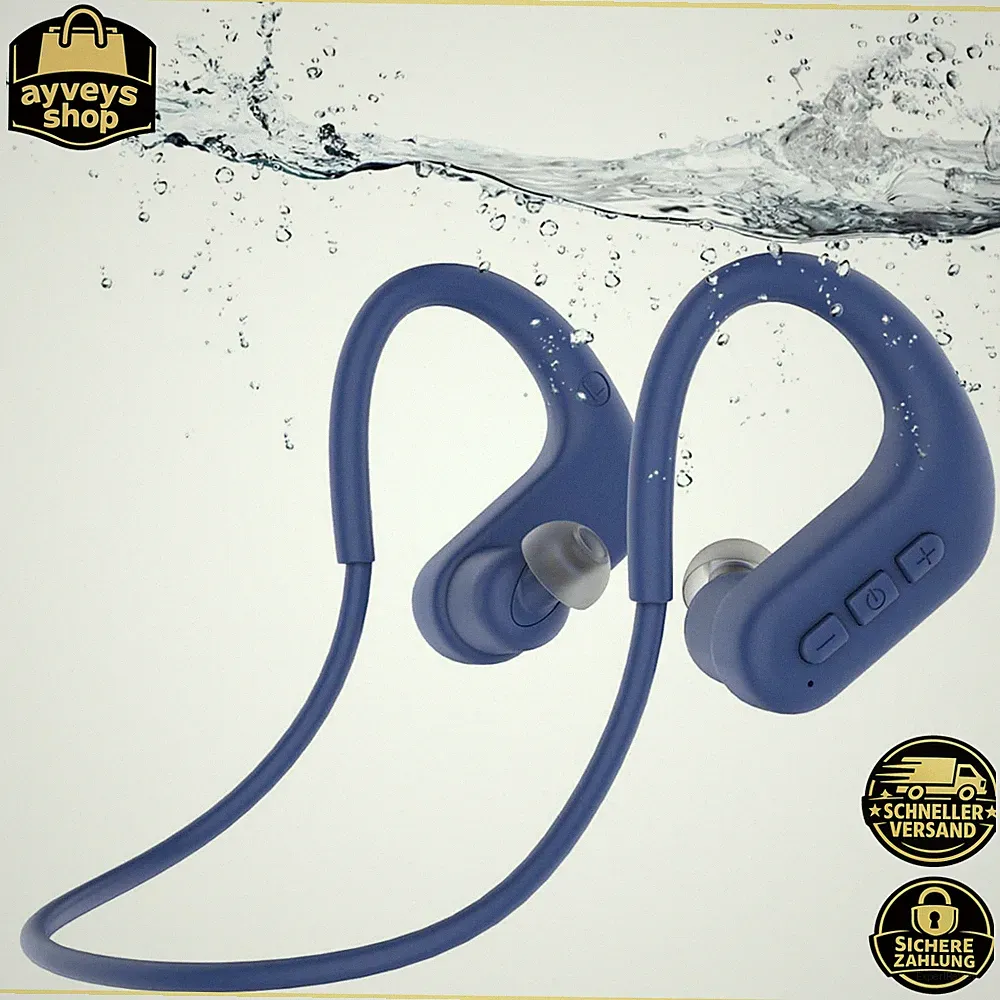 Unterwasser Kopfhörer Bluetooth 5.4 MP3 Player für Schwimmen Sport Wasser
