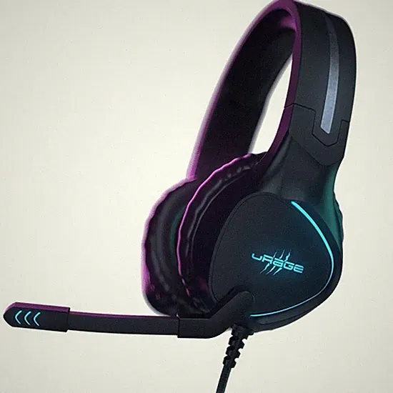 uRAGE "SoundZ 400" Gaming-Headset Blue-Illuminating-Effect OVP