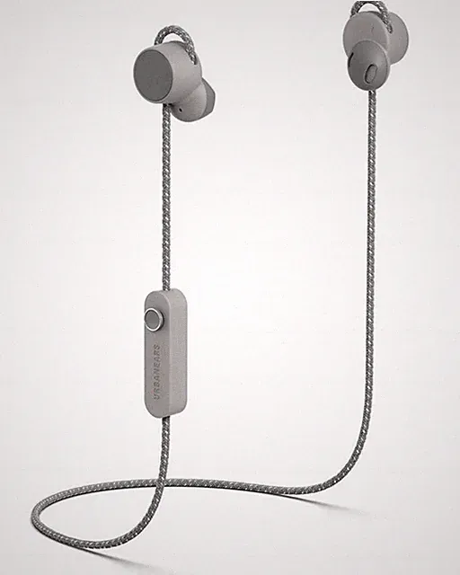 Urbanears Jakan Bluetooth In-Ear Headset Grau Kopfhörer Mikrofon + Fernbedienung