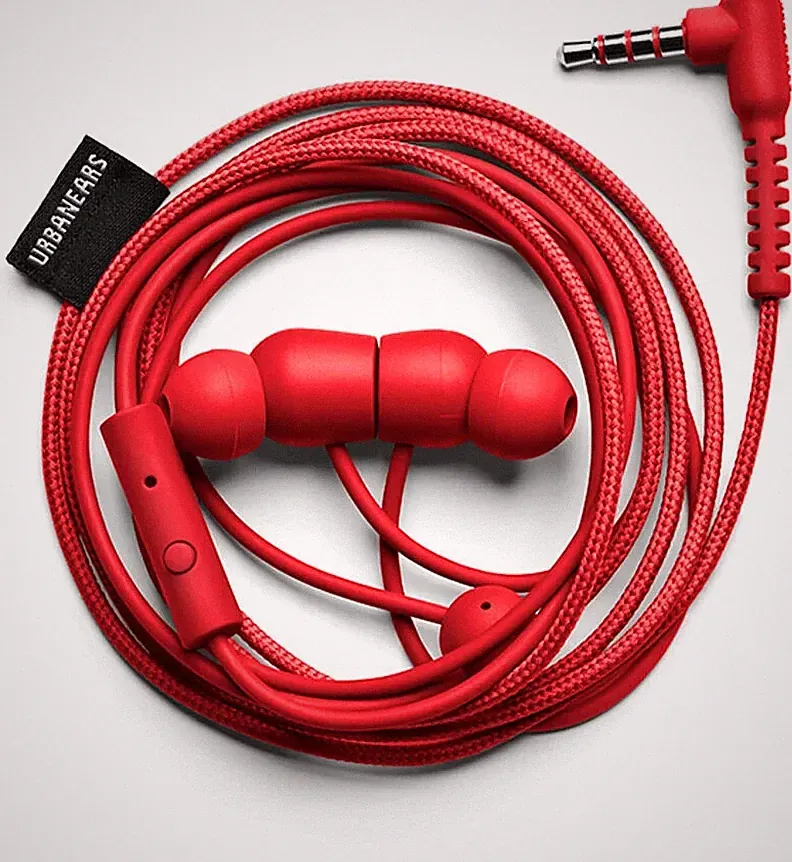 Urbanears Kopfhöhrer Bagis Tomato (rot)