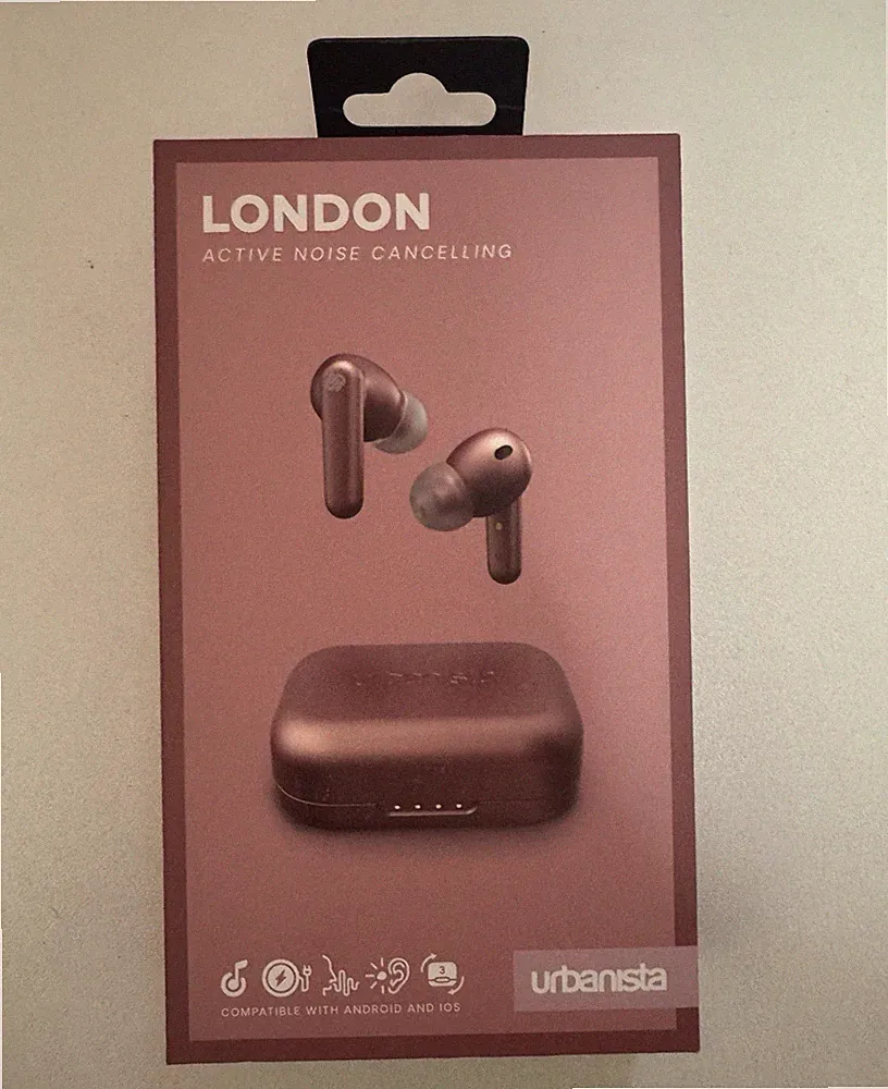 Urbanista London True Wireless In-Ear Kopfhörer ANC rosa