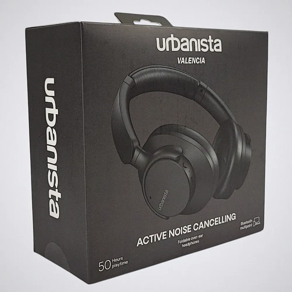Urbanista Valencia ANC Over-Ear Kopfhörer Bluetooth 5.3 Noise Cancelling Neu OVP