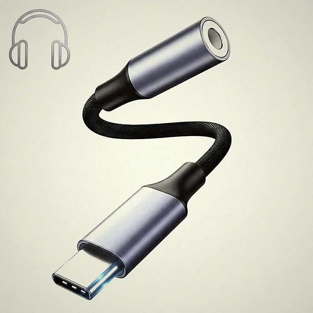 USB C auf 3 5mm Audio Adapter Typ C auf Klinke Kopfhöreranschluss für alle Gerät