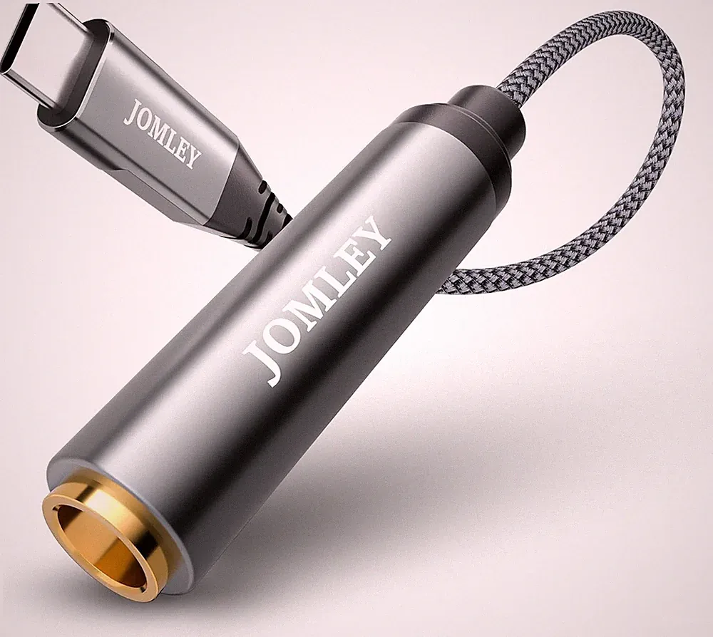 USB-C-auf-6,35-mm-Kopfhöreradapter, 20 cm, 6,35-mm-TRS-Buchse-Klinke auf USB