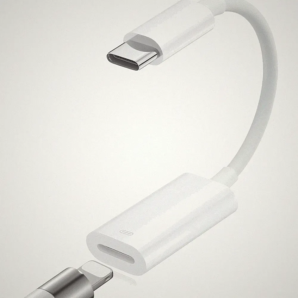 USB-C auf Lightning Adapter kabel für iPhone iPad MacBook Android Kopfhörer
