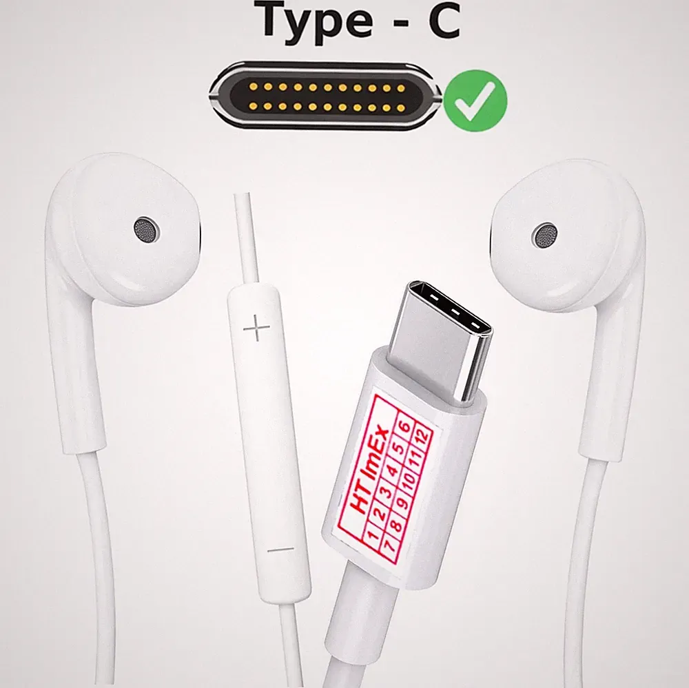USB-C Headset Kopfhörer mit Mikrofon kompatibel mit Acer Laptop Notebook PC