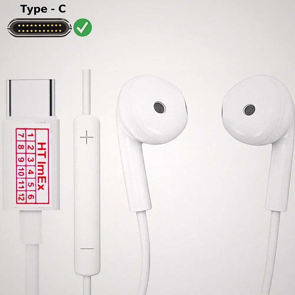 USB-C Headset Kopfhörer mit Mikrofon kompatibel mit Apple Laptop Notebook PC
