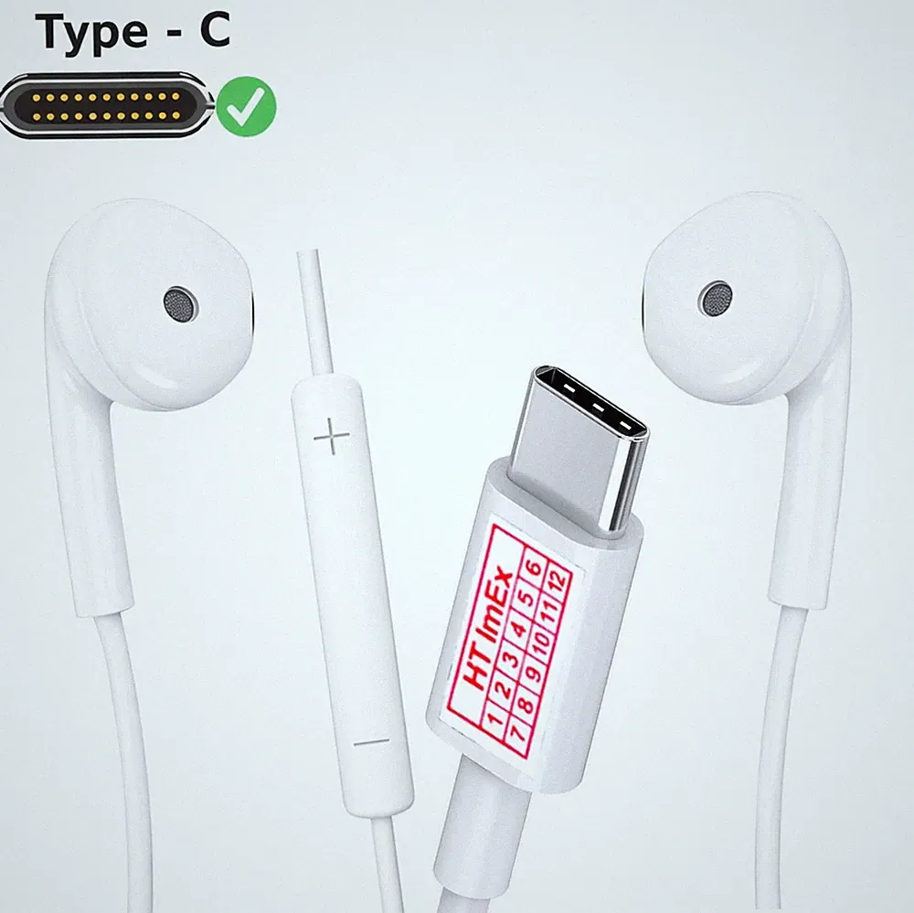 USB-C Headset Kopfhörer mit Mikrofon kompatibel mit MacBook Laptop Notebook PC