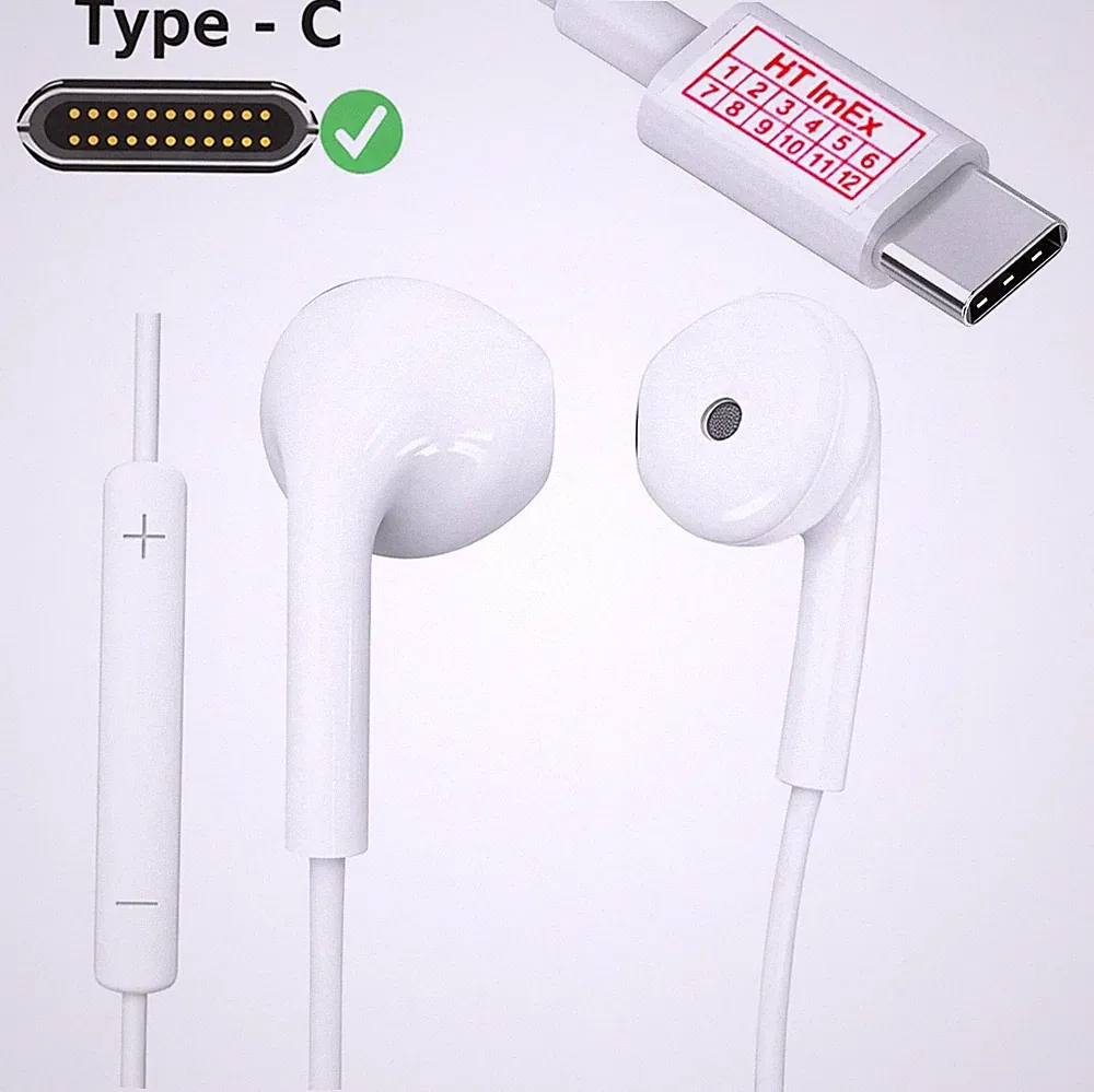 USB-C Headset Kopfhörer mit Mikrofon kompatibel mit Panasonic Laptop Notebook PC