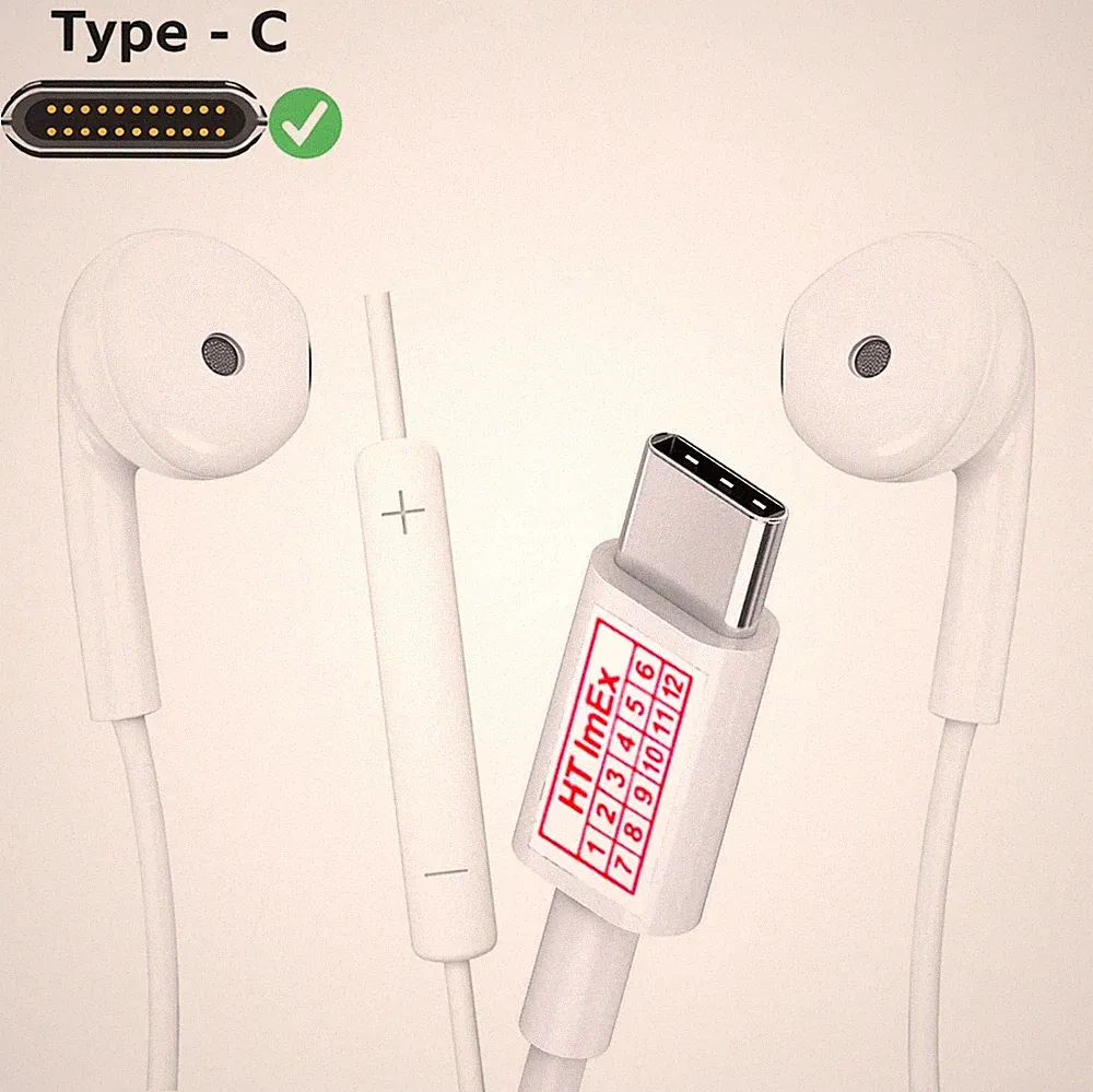 USB-C Headset Kopfhörer mit Mikrofon kompatibel mit Sony, LG Laptop Notebook PC