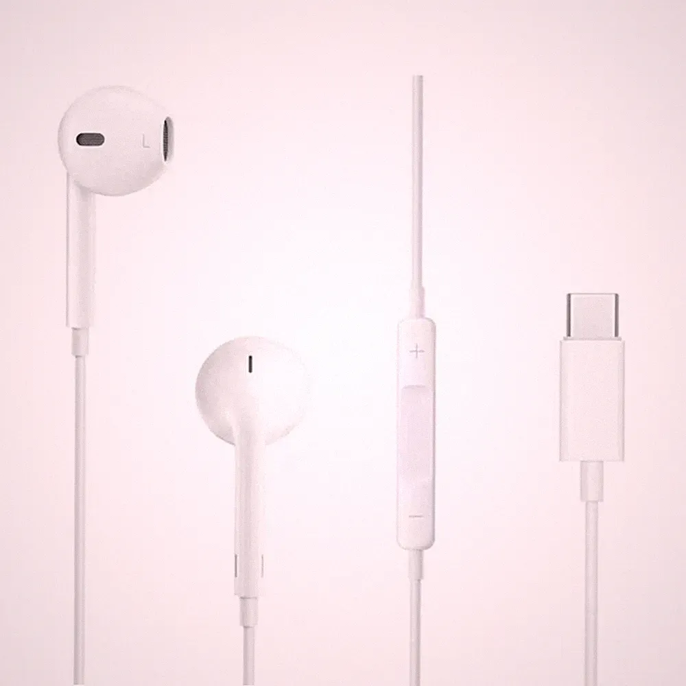 USB C In Ear Kopfhörer Kabelgebunden Headset mit Mikrofon Samsung Xiaomi