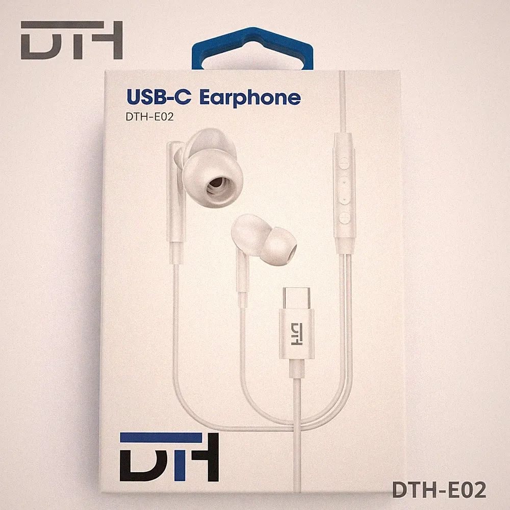 USB-C In-Ear Kopfhörer, mit Mikrofon, Hi-Fi , kompatibel mit Android & Samsung