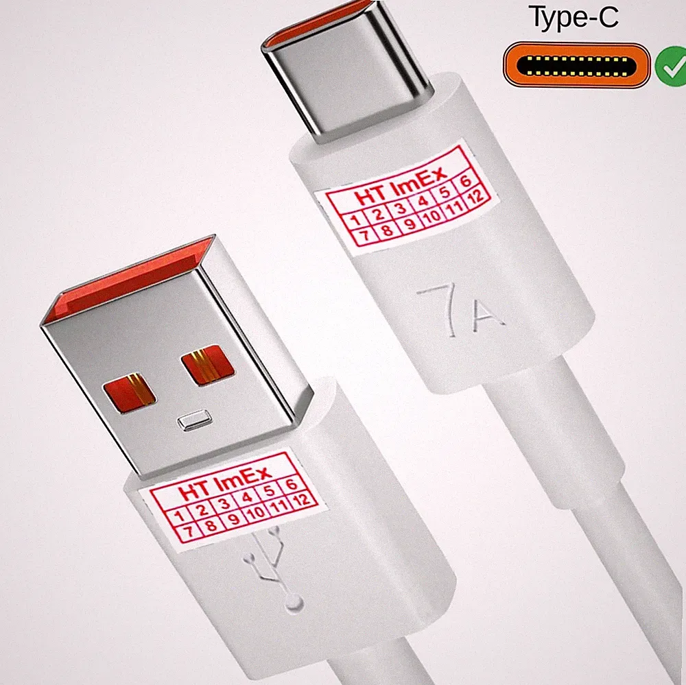 USB C Kabel 7A für Kopfhörer realme Buds Air 6 Pro Titanium Twilight EU
