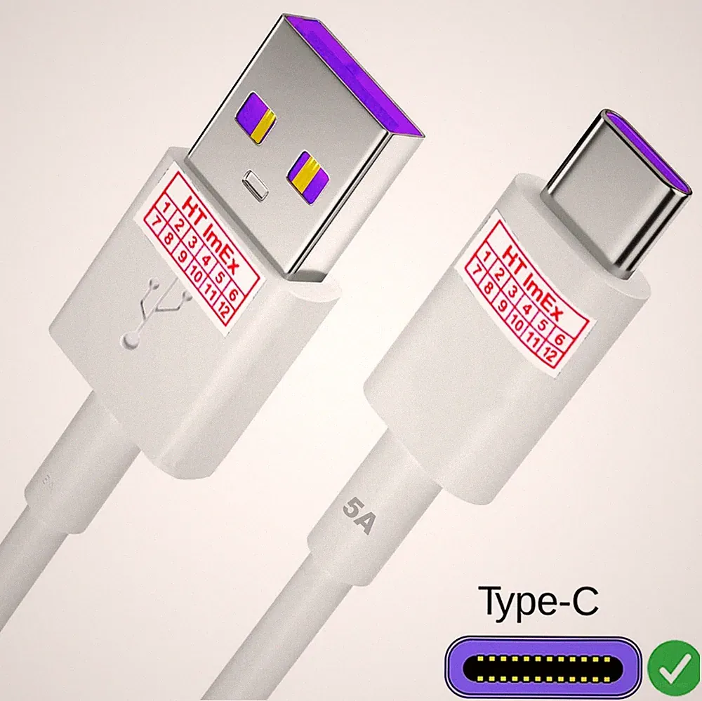 USB C Kabel Ladekabel Anschlusskabel 5A für Edifier WH950NB Active Kopfhörer