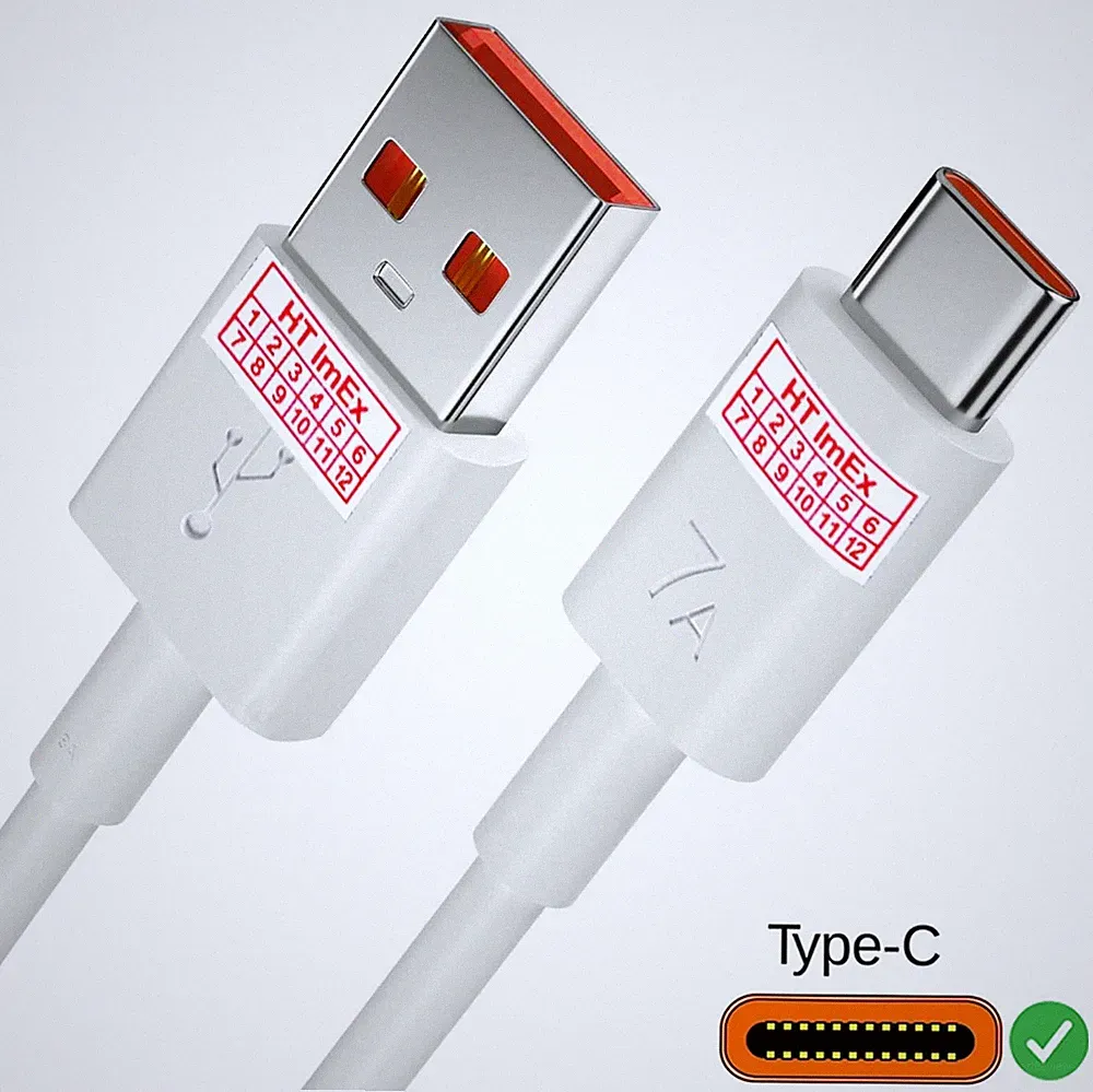 USB C Kabel Ladekabel Anschlusskabel 7A für Edifier WH950NB Active Kopfhörer