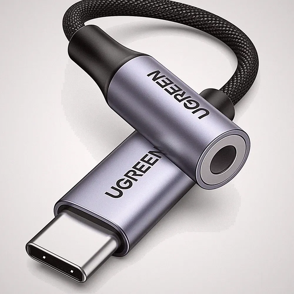USB C Klinke Adapter USB C auf 3,5mm Kopfhörer DAC Kompatibel Smartphone Tablet