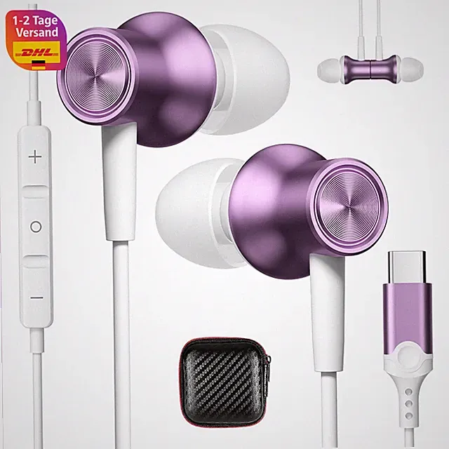 USB C Kopfhörer für Samsung Galaxy A26 A36 A56 S25 S26 Audio Zubehör