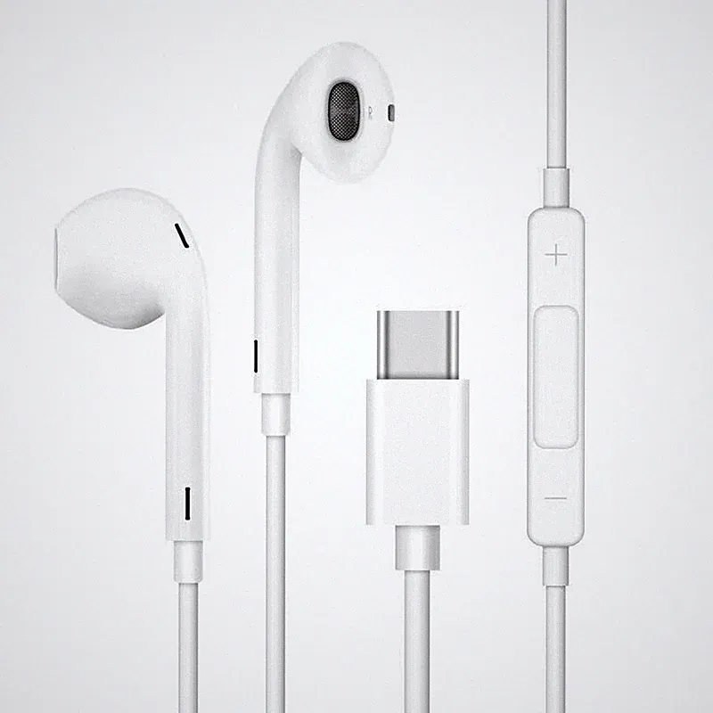 USB-C Kopfhörer In-Ear für alle neuen Handys mit USB-C Anschluss - Android & iOS