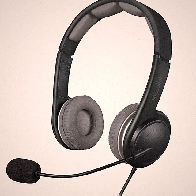 USB Call-Center Kopfhörer Service Telefon Chat Headset + Fernbedienung Video-Pro