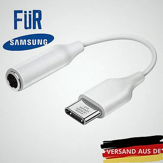 USB Typ C auf zu Aux 3,5mm Klinke Kopfhörer Audio Adapter für Handy Samsung