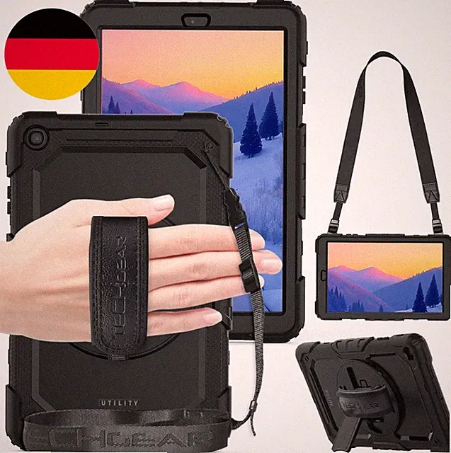 Utility Gurt Hülle Für Samsung Galaxy Tab a 10,1 2019 (SM-T510 / T515) Robust He