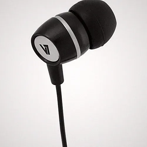 V7 HA110-BLK Earbuds Kopfhörer mit Inline Mikrofon - Stereo - Telefonie - Klinke