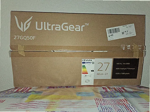 VB!! LG 27GQ50F Gaming Monitor (27zoll, 1920 x 1080 Pixel, 1 ms, 165 Hz)