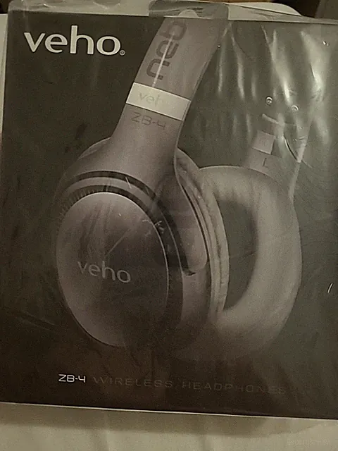 Veho ZB-4 NEB Bluetooth kabellose Kopfhörer Over Ear mit Mikrofon Neu & OVP !